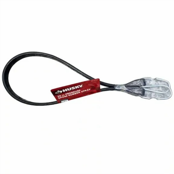 3/4 In. X 36 In. Epdm Rubber Tie-Down Strap With Steel Hook