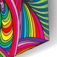 thumbnail image 3 of Epic Art 'Peace Sign Lines' by Howie Green, Acrylic Glass Wall Art, 16"x24", 3 of 8