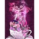 thumbnail image 5 of Hilo de bordar de algodón ecológico completo Wdftyju obra de arte de punto de cruz de gato Alice 11CT 40x55cm, 5 of 9
