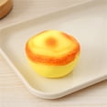 thumbnail image 4 of Cute Egg Tart Squishies, Fidget Toys Adults & Teens, Easter Basket Stuffers, Egg Tart HTF Funny Stress Relief Collectible, Sensory Stress Ball Squeeze Toys-1PC, 4 of 6