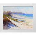 thumbnail image 1 of Gercken, Graham 14x12 White Modern Wood Framed Museum Art Print Titled - Port Stephans Beach Sands, 1 of 4