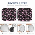 thumbnail image 6 of Balery Breast Cancer Awareness (2) Sun Shield 2 Pack For Car Front Windows Foldable Sun Visor Protector Blocks Max Uv Rays And Keeps Your Vehicle Cool For Most Sedans Suv Truck, 6 of 7