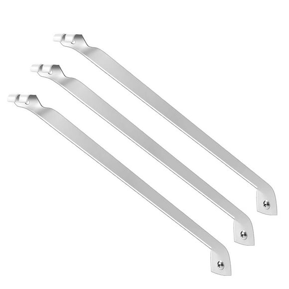 SUYIN 3 Pack 17 Inch Support Brackets For Wire Shelving Closet Shelf Brackets