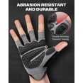 thumbnail image 2 of Guantes de entrenamiento VINSGUIR Fingerless para hombre y mujer, 2 of 7