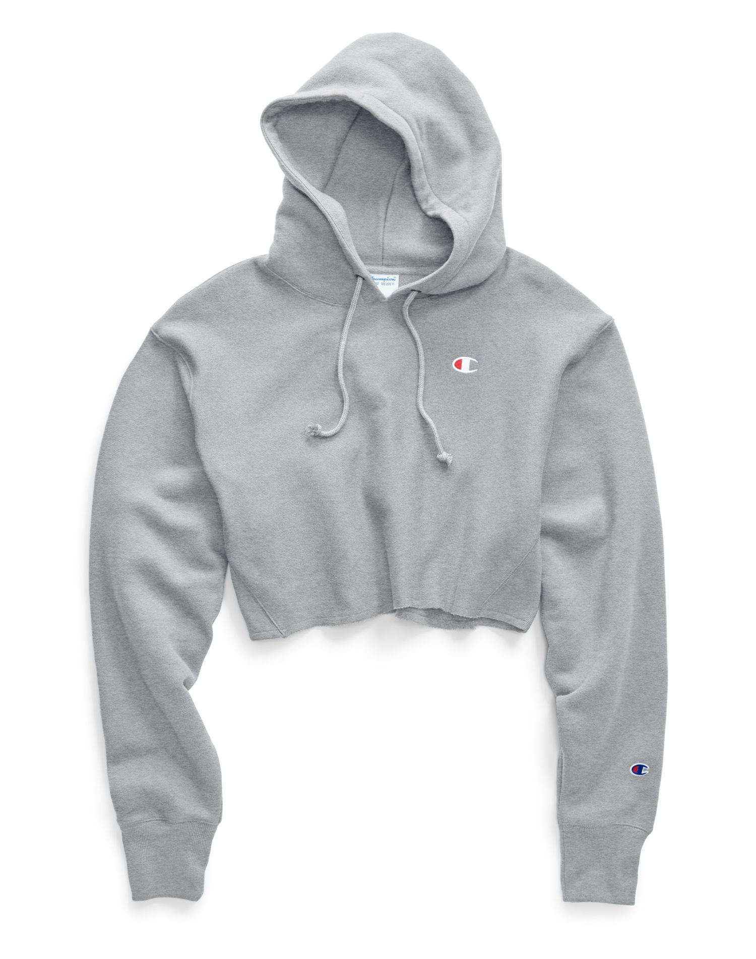 champion sleeve logo hoodie