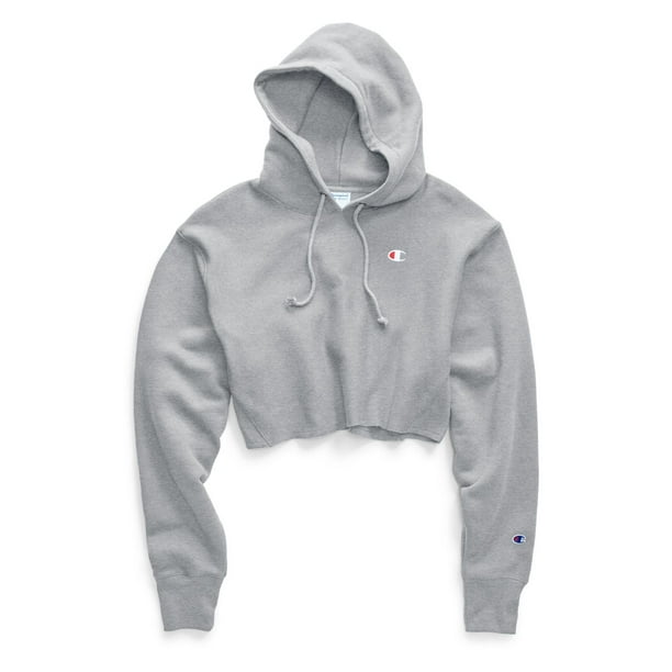 White champion cheap crop sweatshirt