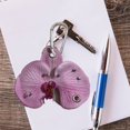 thumbnail image 4 of Jiibva Flower Keychain, Simulation Orchid Lily Keychain Y2k Aesthetic Flower Keyring Bag Purse Charms Handbags Decoration Accessories, 4 of 7