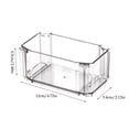 thumbnail image 3 of Fwttom Honeycomb Style Drawer Storage Underwear and Sock Storage Plastic Divider Check, 3 of 6