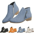 thumbnail image 5 of NOKIO Women'S Fashionable Short Boots Women'S Casual Chic Ankle Boots Minimalist Side Zipper Boots For Women Ankle Boots Short Boots Single Shoes For Ladies Casual Shoes Women'S Designer Short Boots, 5 of 5
