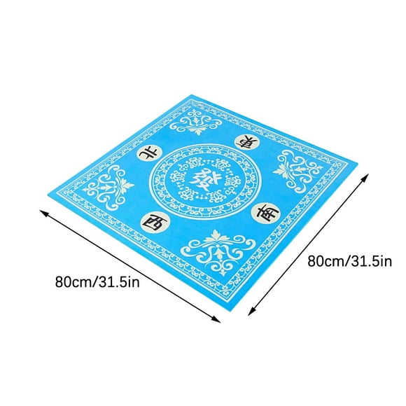 Viflosae Clearance Mahjong Mat Reduction Mahjongg Table Mat Mahjong Accessories Tablecloth Game Poker Domino Game Game Mat For Card Board And Tile Games 80x80cm Flash Deals