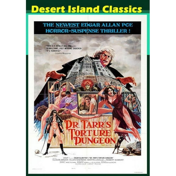Dr. Tarr's Torture Dungeon (aka The Mansion of Madness) (DVD), Desert Island Films, Horror