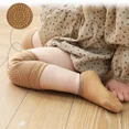 thumbnail image 3 of Baby Knee Protection Socks Solid Color Non Slip Socks Children's Crawling Socks Floor Socks Boys and Girls' Knee Protection Set Gray M 1-3T, 3 of 6
