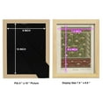 thumbnail image 4 of Nouveau Decorative VI - Framed Print w/glass - Natural Wood, 4 of 7