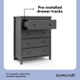 thumbnail image 4 of Commode à 4 Tiroirs Alpine de Storkcraft, 4 of 9