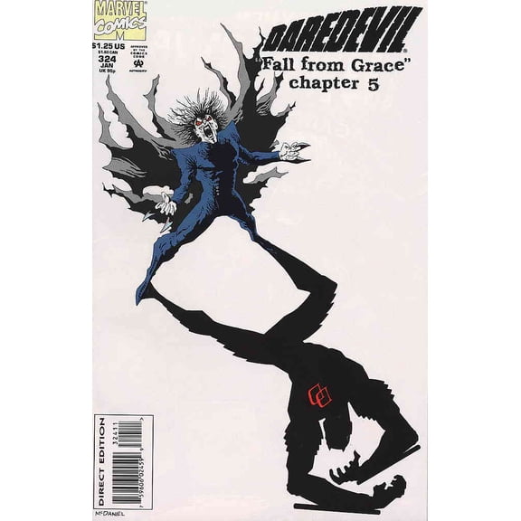 Daredevil #324 VF ; Marvel Comic Book