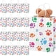 thumbnail image 1 of 20 bolsas de regalo de 8,1 x 5,8 x 3,1 pulgadas con forma de huella de pata de cachorro, bolsas de regalo para perros con asas de papel, recuerdos de fiesta, 1 of 6
