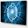 thumbnail image 2 of Fractal 3D Deep Blue Spiral, 2 of 3
