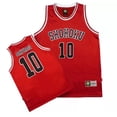 thumbnail image 1 of Camiseta del equipo de baloncesto escolar de Anime Shohoku, disfraz de Cosplay 1-15, camiseta Sakuragi Hanamichi Rukawa, uniforme deportivo Slam Dunk, 1 of 4