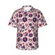 thumbnail image 1 of Fotbe Skull lips record Guitar Camisa Hawaiana para Hombre Unisex – Camisa Casual de Verano con Botones de Manga Corta de Algodón y Lino,Medium, 1 of 7