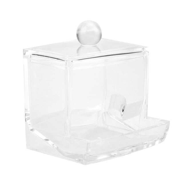 Cotton Swab Box, Cotton Swab Holder Makeup Case Cotton Swab Dispenser, For Storage Cotton Swabs
