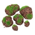 thumbnail image 2 of Jkkant Artificial Mossy Stone Set - Polystyrene Foam Rocks for Fairy Garden, Plant Decor, DIY Crafts (6-Pack), 2 of 9