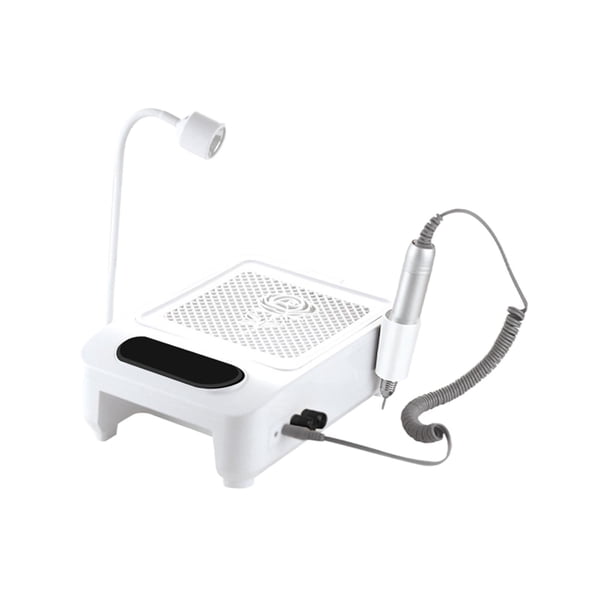Potente Colector De Polvo De Uñas 60 W Profesional Para Pulir Pulido Pulido Estilo C Sunnimix colector de polvo de uñas