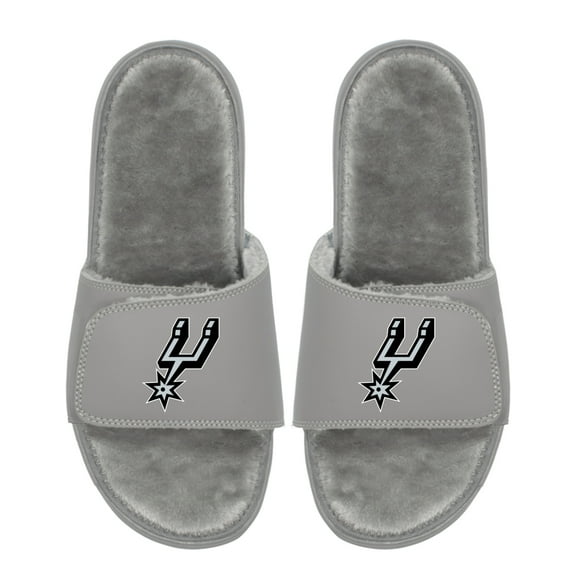 Unisex ISlide San Antonio Spurs Logo Fur Slide Sandals