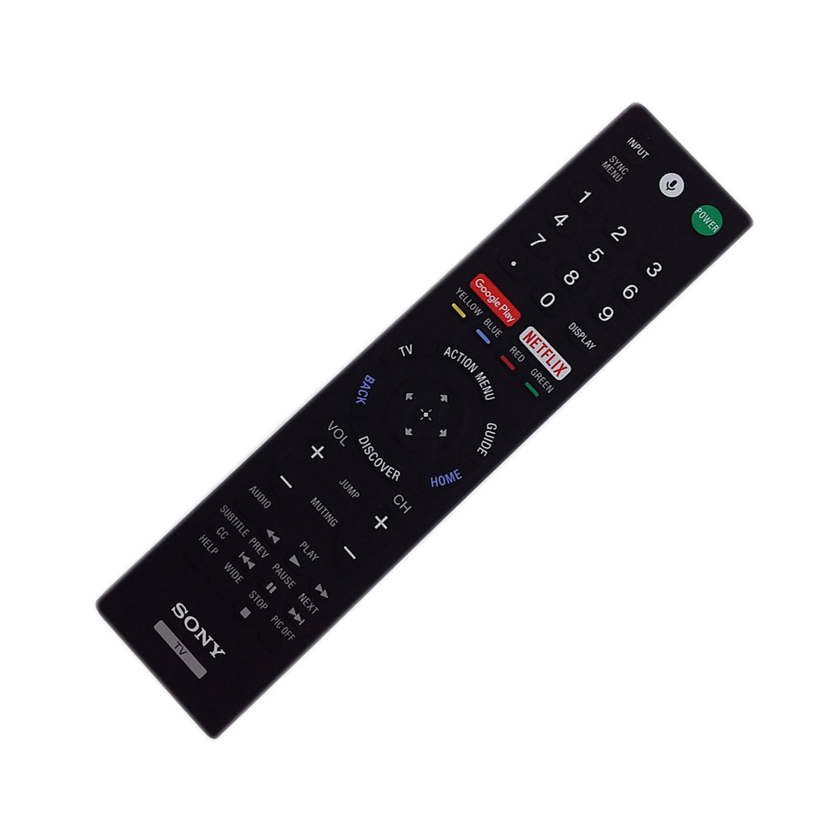 DEHA TV Remote Control for Sony FW-85XD8501 Television - image 3 of 6