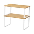 thumbnail image 4 of Luzkey Cabinet Organizer Shelf Pantry Storage Shelves Rack Stand Space Saving Standing Seasoning Rack Kitchen Storage Shelf for Home, 4 of 8