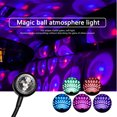 JNZHUA USB Powered Romantic LED Star Projector Lamp with Voice Control