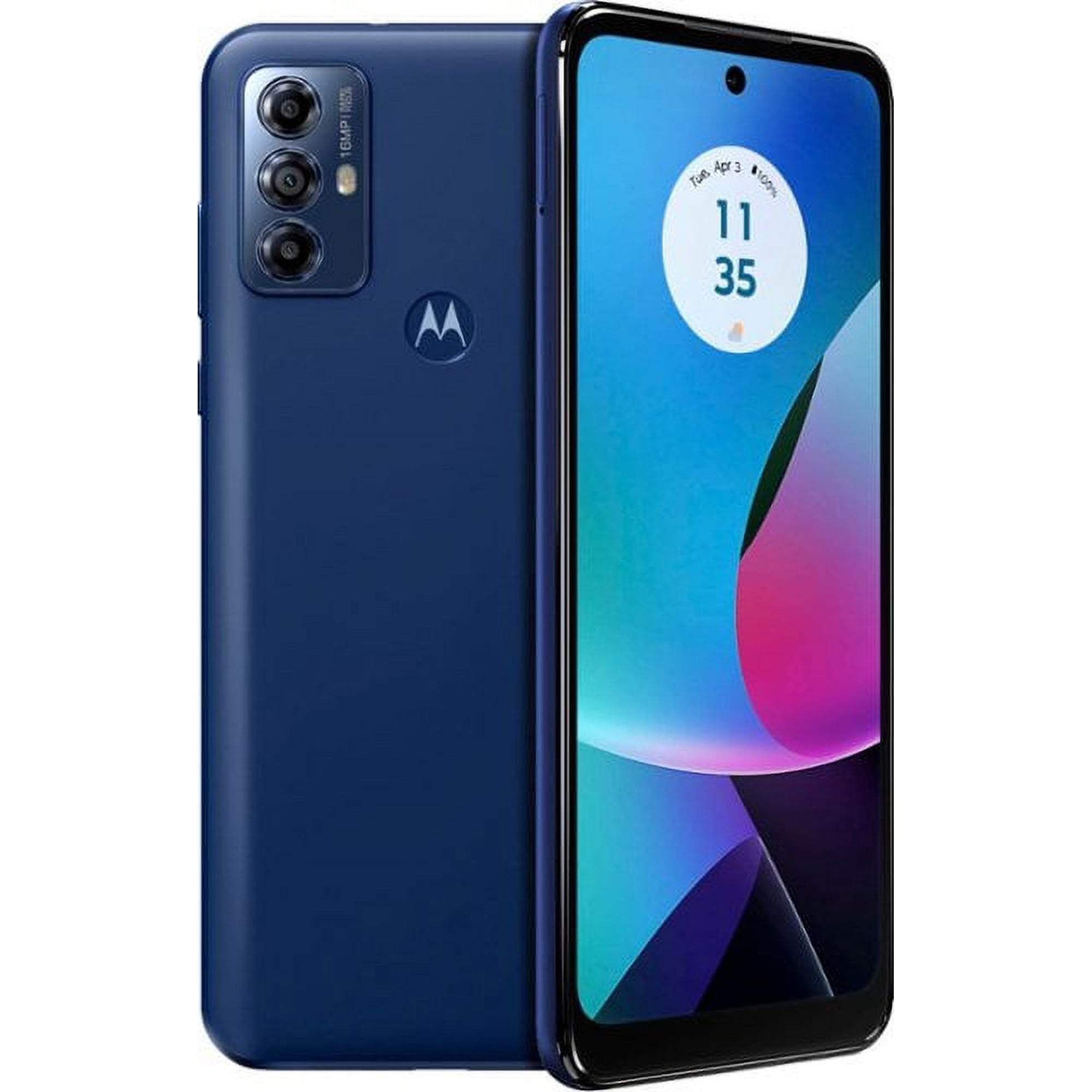 Straight Talk Motorola Moto G Play (2023), 32GB, 5G, Black - Prepaid Smartphone [Locked to Straight Talk]