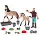 thumbnail image 2 of Modelo Simulado Animal Figurines Juguetes Educativos para Caballo Zulema Carácter agrícola, 2 of 6