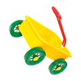 thumbnail image 3 of ZLight Kids Wagon Cart Beach Toys Kids Backyard Toy Portable Lightweight Trolley Vehicle For Summer Fun Wagon Vehicle T Yellow, 3 of 6