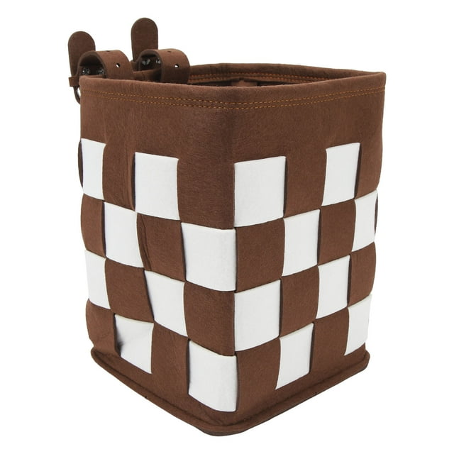 Felt Bike Basket, Colorfast Felt Bicycle Basket For Camping