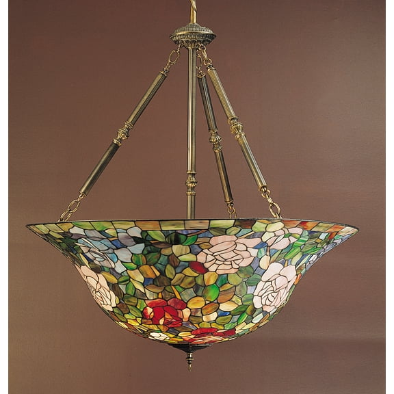 Meyda Tiffany 26554 5 Light 38" Wide Pendant - Tiffany Glass