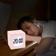 thumbnail image 3 of Cubo LED Reloj despertador digital Estudiante Luz de noche silenciosa Estudio de dormitorio Lámpara de iluminación de escritorio para niños sidaley HA001307-03B, 3 of 6