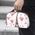 thumbnail image 2 of Valentine's Day Waterproof Oxford Cloth Hard Drive Case Organizer for Electronic Gadgets - Charger Case, Travel Organizer, Cord Organizer Travel Small, Appliance Cord Organizer - 5.9x9.44x3.14 in, 2 of 6
