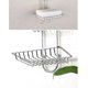 thumbnail image 5 of Ventosa de doble capa, 1 pieza, jabonera sin perforaciones, jabonera para drenaje de baño, estante de pared para baño, 5 of 5