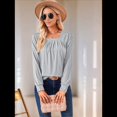 thumbnail image 3 of Túnica de Larga para Mujer, Gris , Talla M, 3 of 9
