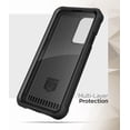 thumbnail image 4 of Encased Falcon Armor Designed for OnePlus 9 Case with Screen Protector, Protective Full Body Cover with Built-in Screen Guard (Black), 4 of 6