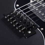 Modern-GST Electric Solid Body Guitar 6 Strings Ebony