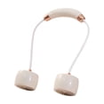 thumbnail image 2 of Ventilador de cuello portátil con 3 velocidades ajustables, recargable por USB, diseño ligero, mangueras flexibles de silicona, funcionamiento silencioso, adecuado para uso en exteriores e interiores., 2 of 6