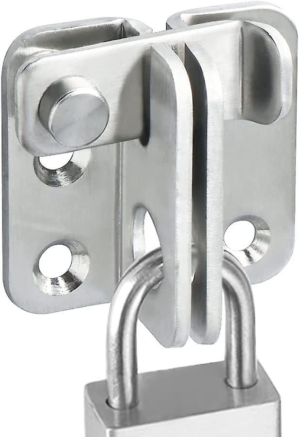 YI DEF Sliding Door Lock, Padlock, Hasp, Door Latch, Latch, Lock, Anti