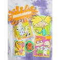 thumbnail image 4 of Nickelodeon Men's & Big Men's Nick Toons Tie Dye Graphic Print T-Shirt, 4 of 5