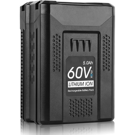 60V 5.0Ah Replacement for Greenworks Pro 60V Battery Max Lithium Ion LB60A00 LB60A01 LB60A02 LB60A03(Not for Kobalt&Powerworks)