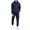 T846 Navy, variant on Curuila Sweatsuits Mens 2 Piece Outfit With Pocket Long Sleeve Letter Print Hooded Sweatshirt With Sweatpants Everyday Wear Comfort Tracksuit Size L