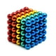 thumbnail image 1 of 5mm 125 PCS 5 colores Bolas magnéticas Imanes Juguete de oficina, 1 of 7