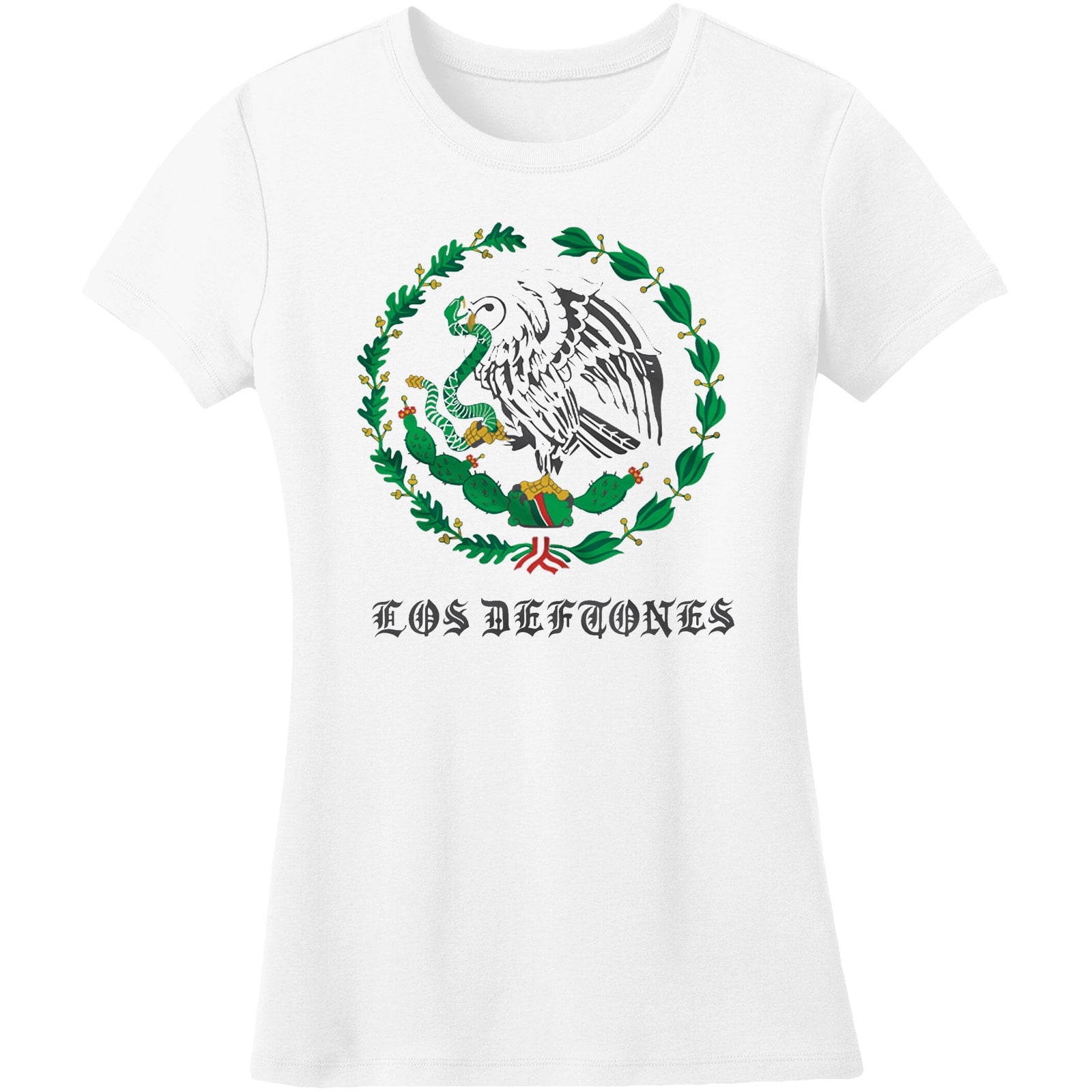 Deftones Crest Girls Jr White - Walmart.com