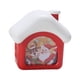 thumbnail image 4 of Casa de muñecas Decoración navideña Mini casa de simulación Micro paisaje para niños Papá Noel, 4 of 9