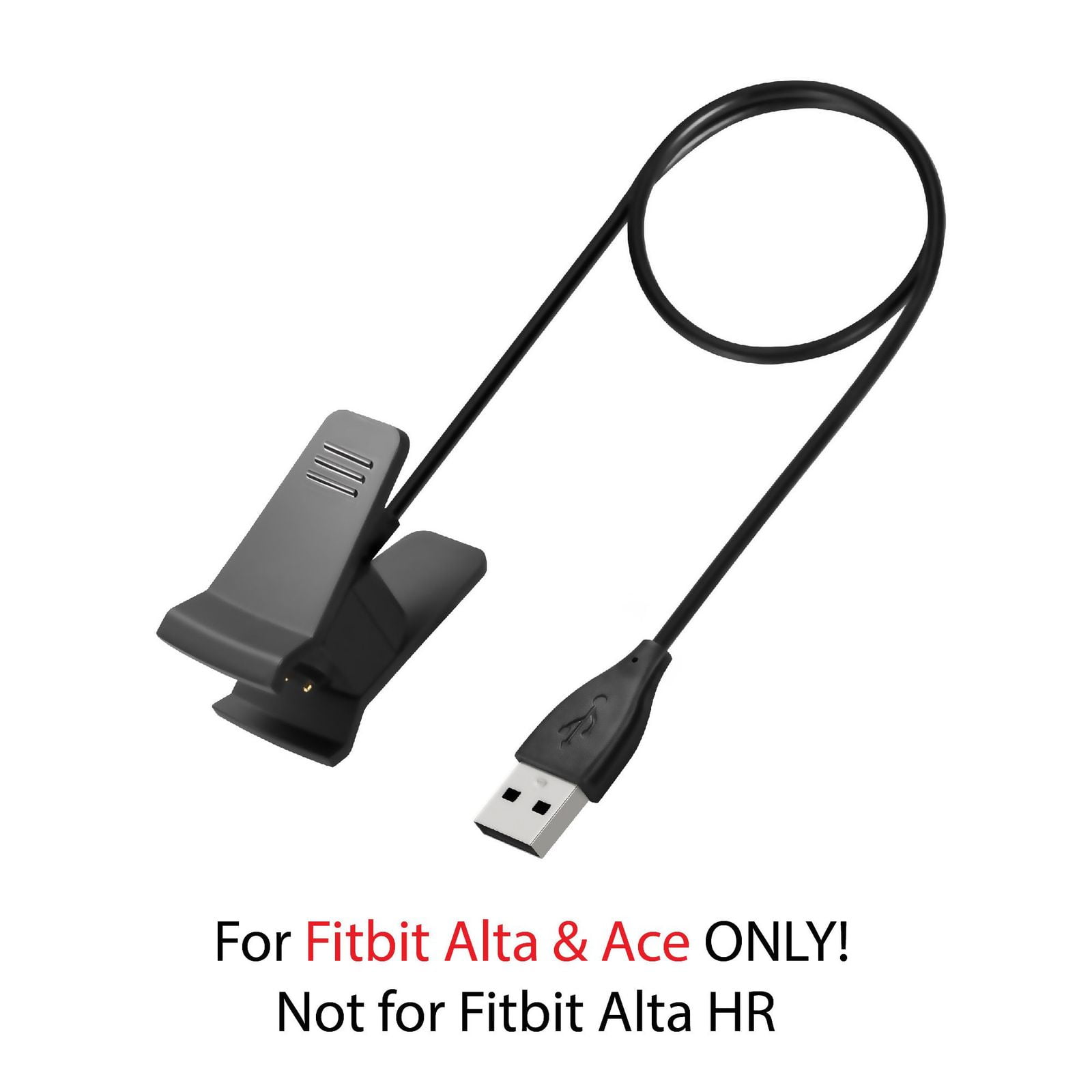 Fitbit alta HR retail cable cargador Negro OVP